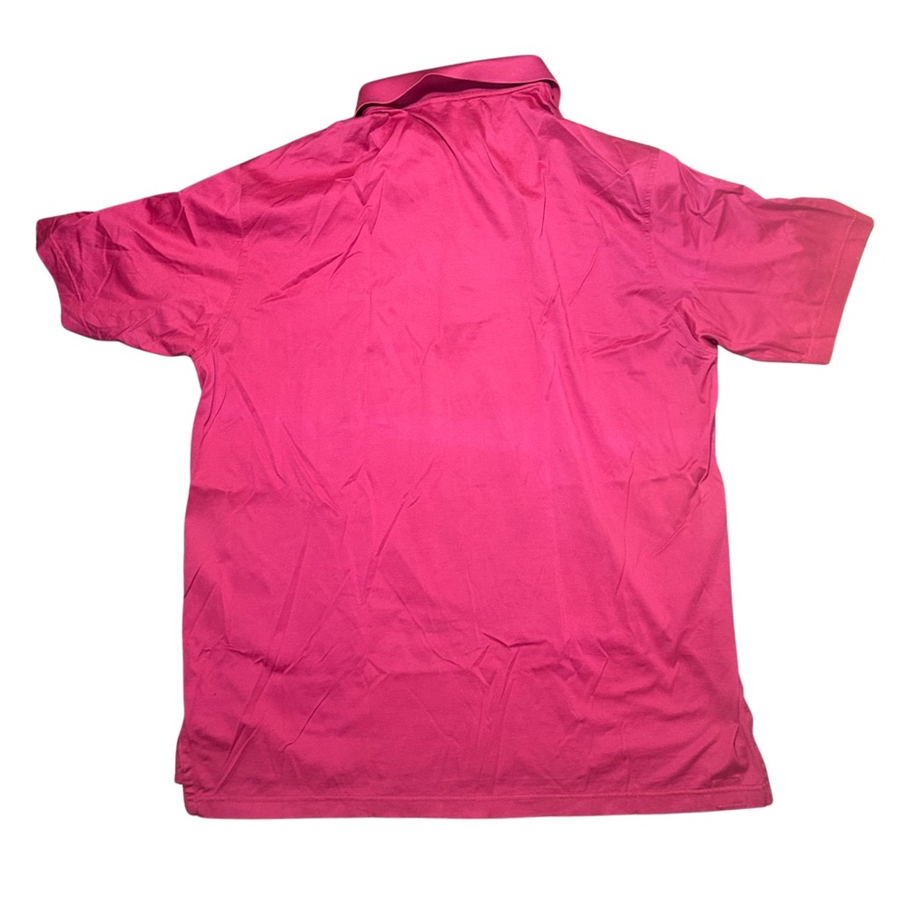 Peter Millar Red Crown Ease Solid Lisle Polo Nwd … - image 3